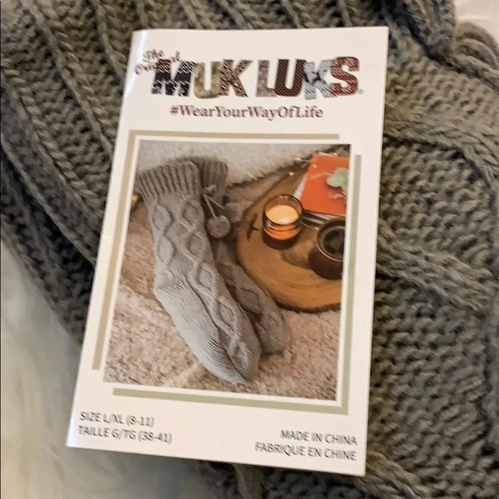**Host Pick** Cozy Warm Muk Luks Socks
